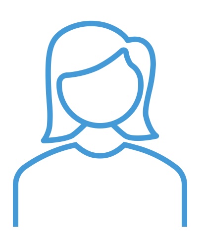 Anoniem persoon voor website